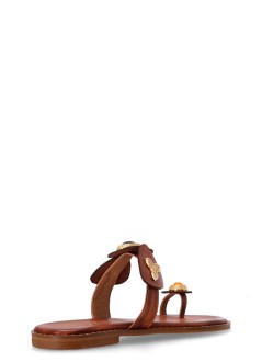 kotris sandals sandal womanalkyone flat sandal - k3021 caramel