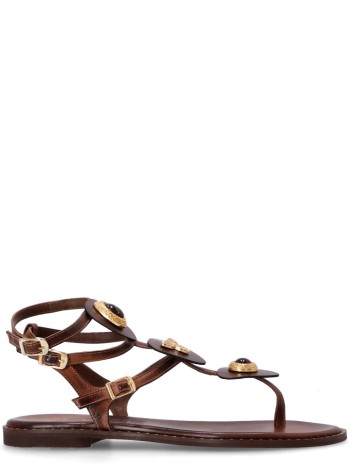 kotris sandals sandal womanalkyone flat sandal - k3030 choco
