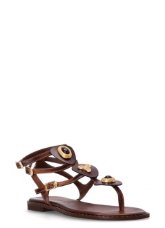 kotris sandals sandalia mujer alkyone flat sandal - k3030 choco