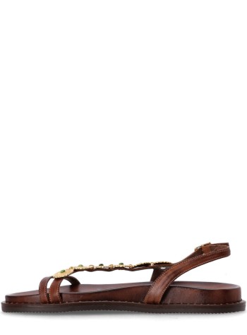 kotris sandals sandal womancallisto fussbett sandal - 14820 choco 2