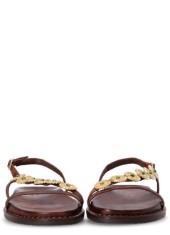 kotris sandals sandal womancallisto fussbett sandal - 14820 choco