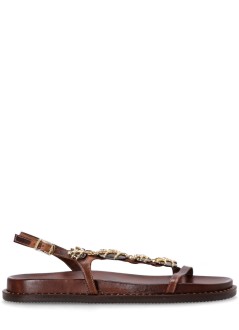 kotris sandals sandalia mujer fussbett sandal - 143019 choco