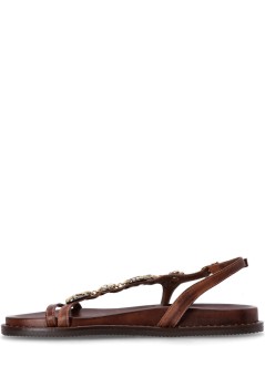 kotris sandals sandalia mujer fussbett sandal - 143019 choco