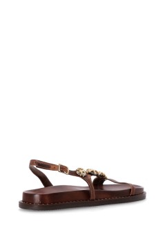 kotris sandals sandalia mujer fussbett sandal - 143019 choco