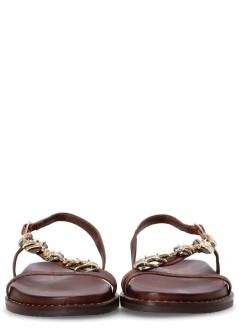 kotris sandals sandalia mujer fussbett sandal - 143019 choco