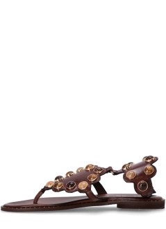 kotris sandals sandal womannisyros flat sandal - k3001 choco