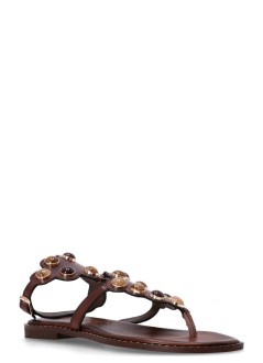 kotris sandals sandal womannisyros flat sandal - k3001 choco