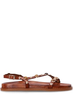 kotris sandals sandalia mujer nisyros fussbett sandal - 14830st caramel