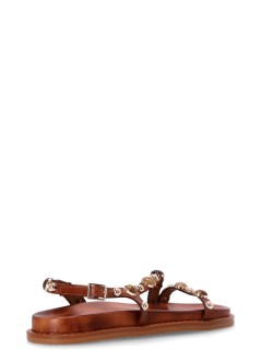 kotris sandals sandalia mujer nisyros fussbett sandal - 14830st caramel