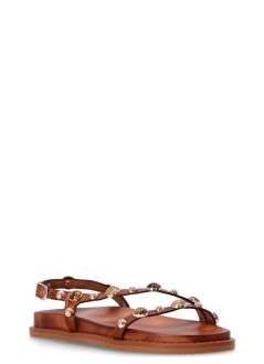 kotris sandals sandalia mujer nisyros fussbett sandal - 14830st caramel