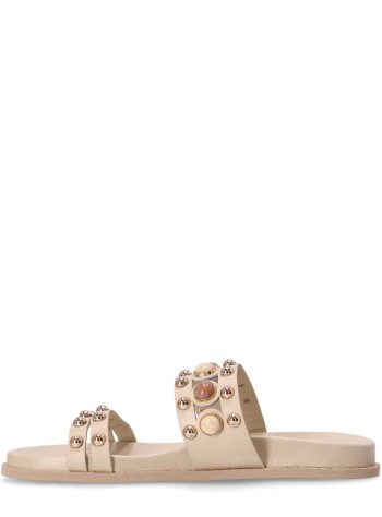 kotris sandals sandal womannisyros fussbett sandal - 143012 cream 2