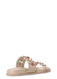 kotris sandals sandalia mujer nisyros fussbett sandal - 143012 cream