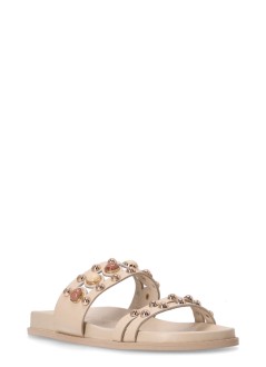 kotris sandals sandalia mujer nisyros fussbett sandal - 143012 cream