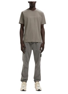 c.p.company t-shirt mant-shirts short sleeve in jersey 30/1 - 19cmts104a005100w 356
