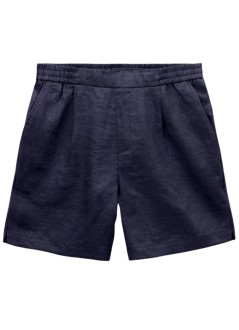 ché studios short pant manlinen short - 2417612 navy