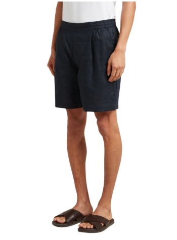 ché studios pantalon corto hombre linen short - 2417612 navy 2