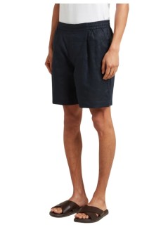 ché studios short pant manlinen short - 2417612 navy