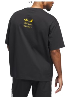 adidas originals t-shirt manbl kick tee - jz7911 negro