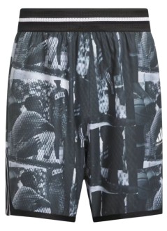 adidas originals pantalon corto hombre crazylite aop 5 - jn2460 blanco negro