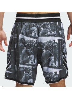 adidas originals pantalon corto hombre crazylite aop 5 - jn2460 blanco negro