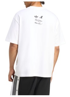 adidas originals t-shirt manbl icon tee - jz7907 blanco