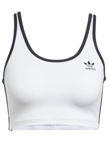 adidas originals top mujer 3s bra top - jd4613 white black