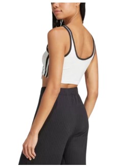 adidas originals top woman3s bra top - jd4613 white black
