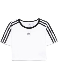 adidas originals top mujer 3 s baby tee - ip0662 white