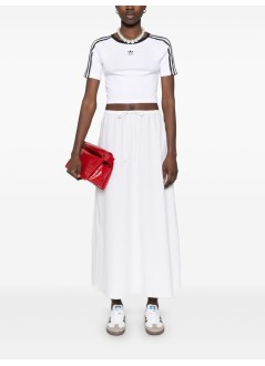 adidas originals top mujer 3 s baby tee - ip0662 white