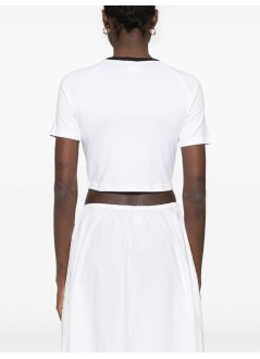 adidas originals top mujer 3 s baby tee - ip0662 white