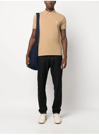 polo ralph lauren polo mansskccmslm1-short sleeve-knit - 710680784332 cafe tan c8176 2