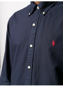 polo ralph lauren shirt mancu bd ppc sp-long sleeve-sport - 710772290002 rl navy
