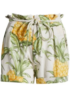 farm rio short pant womandelicate pineapple short - 336724 25029