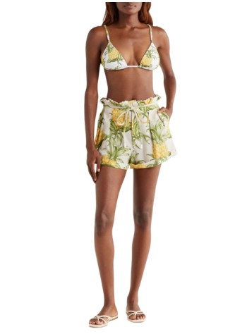 farm rio pantalon corto mujer delicate pineapple short - 336724 25029 2