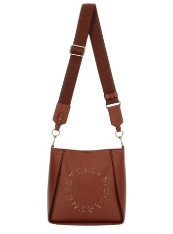 stella mccartney crossbody mujer logo crossbody bag eco embossed grainy alter mat - 700073wp0563 2215
