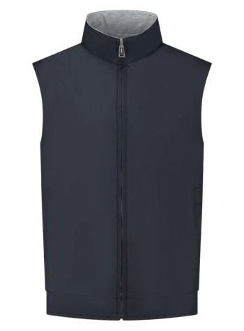 aurélien outerwear manreversible resort body warmer - 0302001007 navy