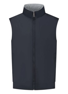 aurélien outerwear hombre reversible resort body warmer - 0302001007 navy