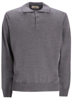 aurélien punto hombre polo longsleeve - 0802001011 dark grey
