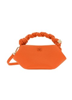 ganni cartera mujer ganni bou bag nano grained - a7047 316