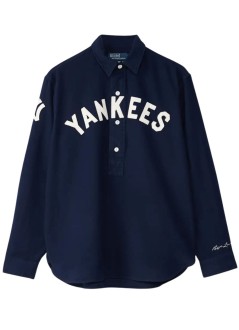 polo ralph lauren camiseria hombre fielder po-long sleeve-sport shirt - 710982824001 newport navy