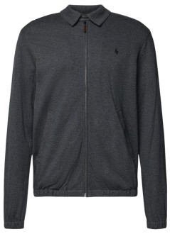 polo ralph lauren outerwear manbayportm8-long sleeve-full zip - 710979500001 barclay htr herringbone