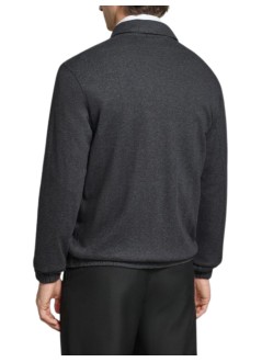 polo ralph lauren outerwear manbayportm8-long sleeve-full zip - 710979500001 barclay htr herringbone