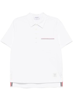 thom browne polo hombre oversized short sleeve polo - mjp230ej0235 100