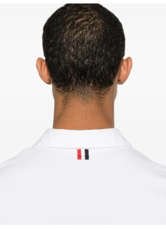 thom browne polo hombre oversized short sleeve polo - mjp230ej0235 100