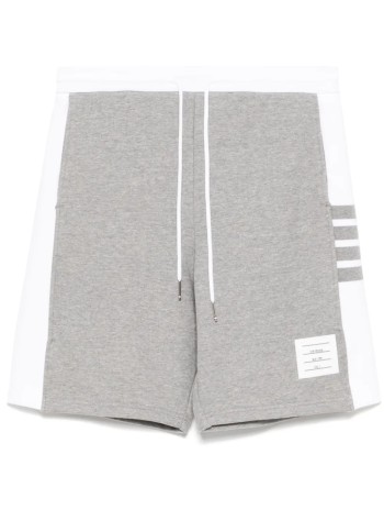 thom browne pantalon corto hombre sweat shorts w/ engineered 4 bar - mjq222a03037 055