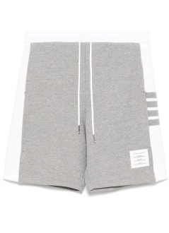 thom browne pantalon corto hombre sweat shorts w/ engineered 4 bar - mjq222a03037 055