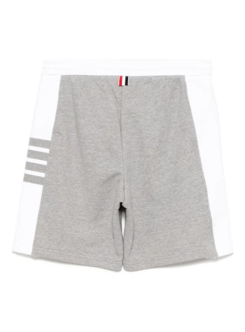 thom browne pantalon corto hombre sweat shorts w/ engineered 4 bar - mjq222a03037 055 2