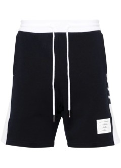 thom browne pantalon corto hombre sweat shorts w/ engineered 4 bar - mjq222a03037 415