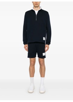 thom browne pantalon corto hombre sweat shorts w/ engineered 4 bar - mjq222a03037 415