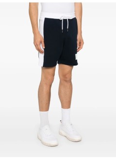 thom browne pantalon corto hombre sweat shorts w/ engineered 4 bar - mjq222a03037 415